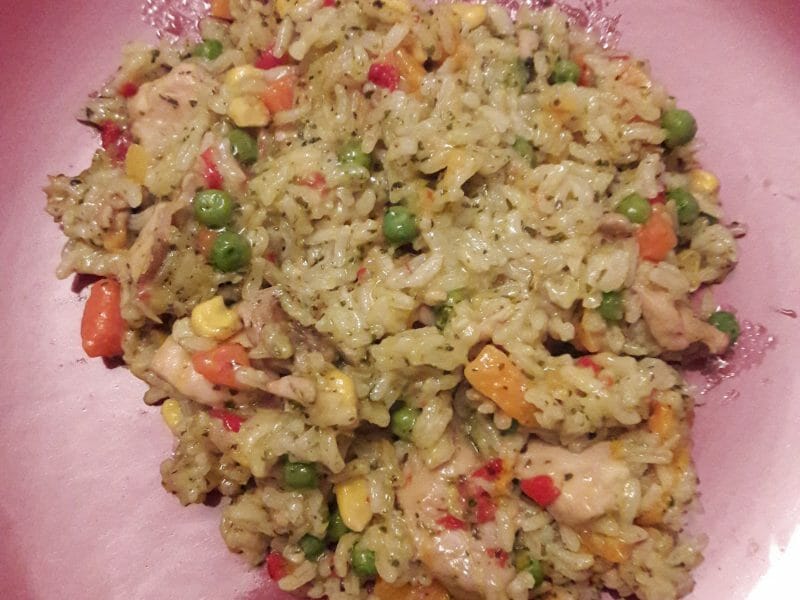 Cliquez pour zoomer ! Arroz con pollo Thermomix par Jenny.1306