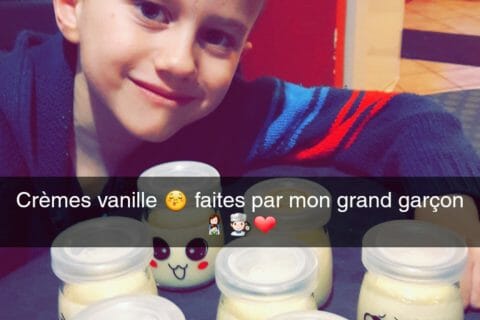 Cliquez pour zoomer ! Crème à la vanille au Thermomix