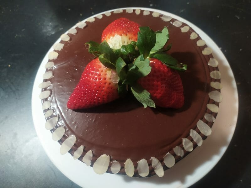 Ganache au chocolat noir au Thermomix - Cookomix