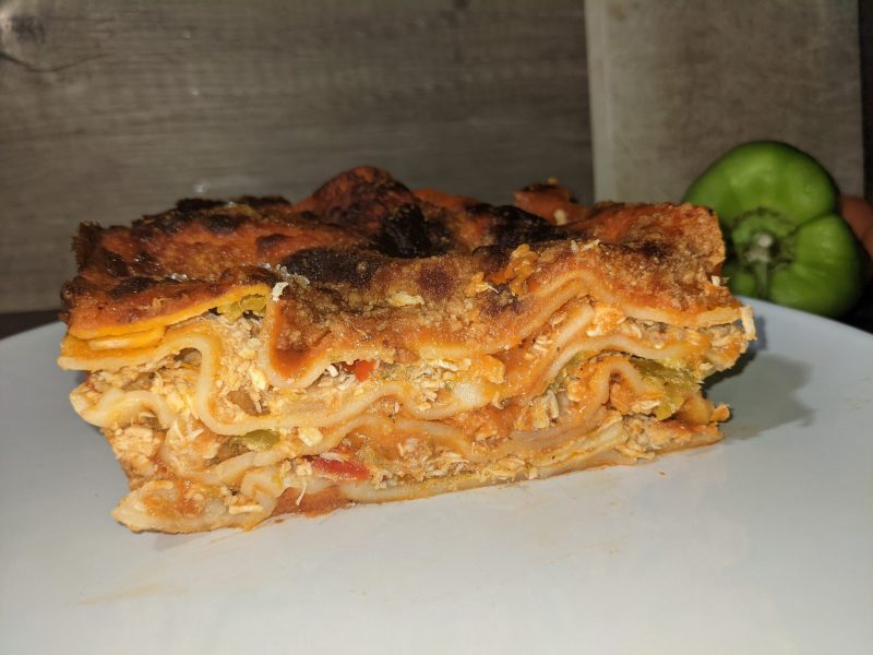 Cliquez pour zoomer ! Lasagnes au poulet et poivrons Thermomix par Coco.Cook