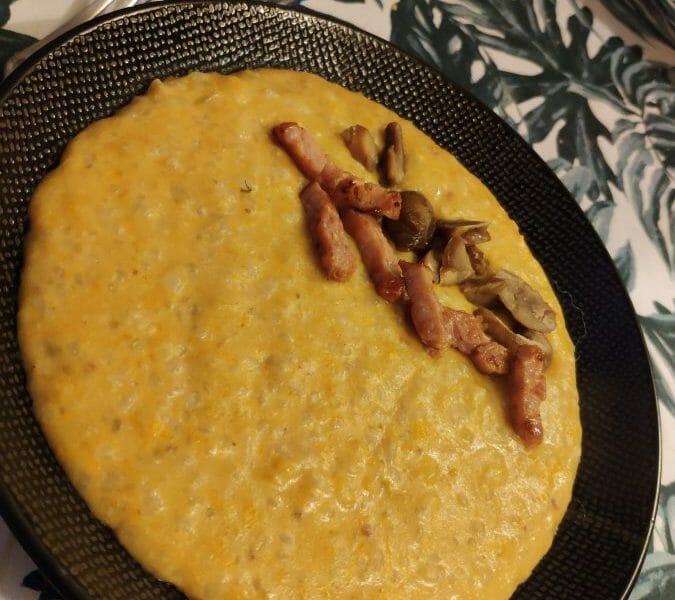 Cliquez pour zoomer ! Risotto de butternut aux châtaignes Thermomix par Blandine91