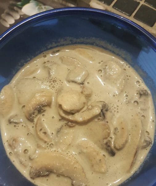 Sauce aux champignons au Thermomix Cookomix