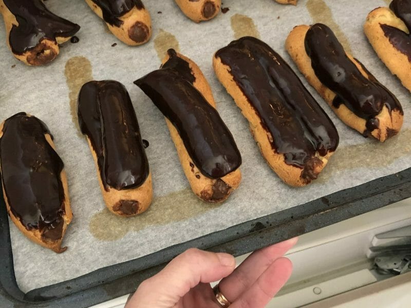 Cliquez pour zoomer ! Éclairs au chocolat Thermomix par Delphine_37