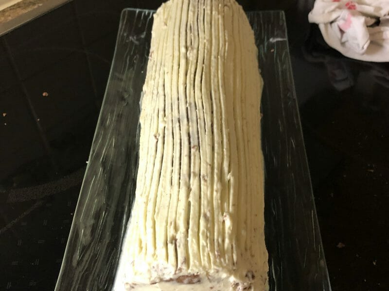 Cliquez pour zoomer ! Bûche forêt noire Thermomix par Delphine_37