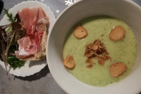 Cliquez pour zoomer ! Velouté de courgettes au Thermomix
