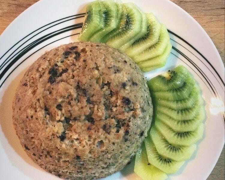 Cliquez pour zoomer ! Bowl cake banane et pépites de chocolat Thermomix par Manon_27