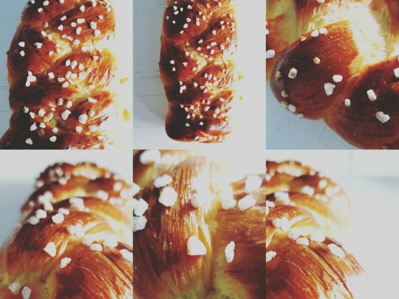 Cliquez pour zoomer ! Brioche tressée à la mie filante Thermomix par Chaya2007