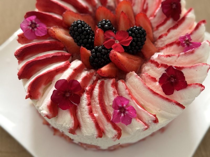 Cliquez pour zoomer ! Fraisier Thermomix par Julie_A