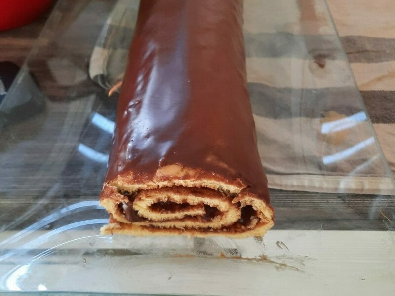 Cliquez pour zoomer ! Roulé au nutella Thermomix par Fredelo