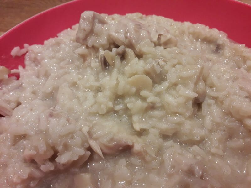 Cliquez pour zoomer ! Risotto poulet et champignons Thermomix par Jennifer_23