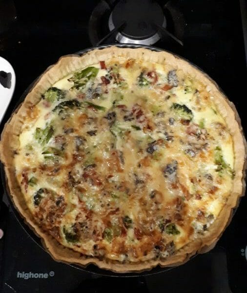 Cliquez pour zoomer ! Tarte aux brocolis et roquefort Thermomix par Doudou_Yanis_Lenaelle