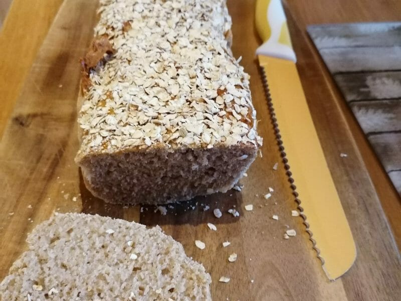 Cliquez pour zoomer ! Pain aux flocons d’avoine et au miel Thermomix par Nadege08