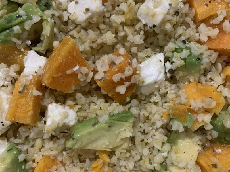 Cliquez pour zoomer ! Salade de quinoa et patate douce Thermomix par Petitchat
