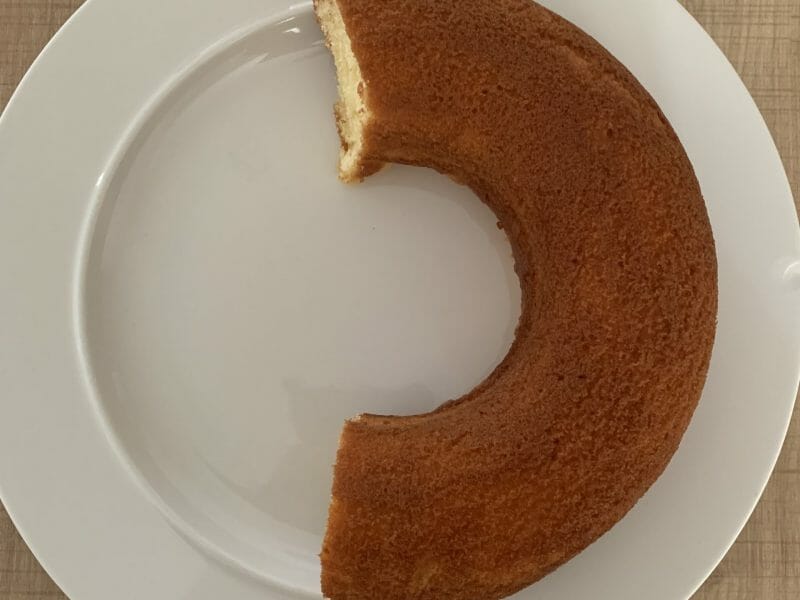Cliquez pour zoomer ! Gâteau vanillé aux jaunes d’oeufs Thermomix par Petitchat