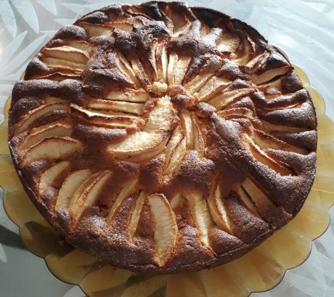 Cliquez pour zoomer ! Gâteau aux pommes et mascarpone Thermomix par Matitesheshe