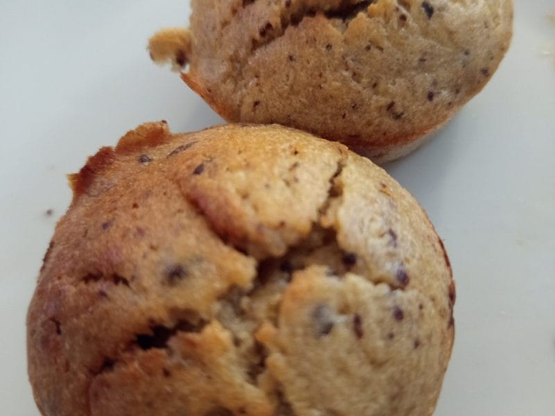 Cliquez pour zoomer ! Cake banane et pépites de chocolat Thermomix par Sophie56700