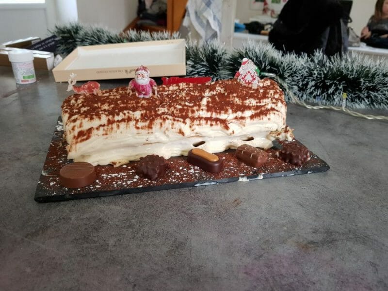 Cliquez pour zoomer ! Bûche Tiramisu Thermomix par Sophie02310