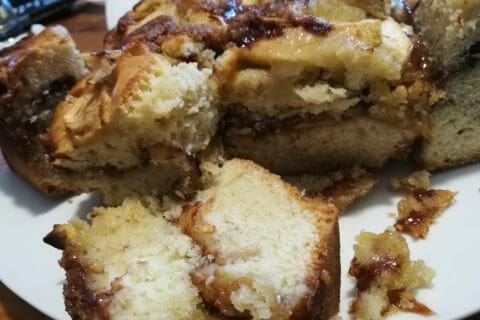 Cliquez pour zoomer ! Cake aux pommes à l’ancienne Thermomix par coco69100