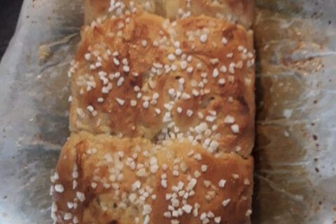 Cliquez pour zoomer ! Brioche tressée à la mie filante Thermomix par Cyril