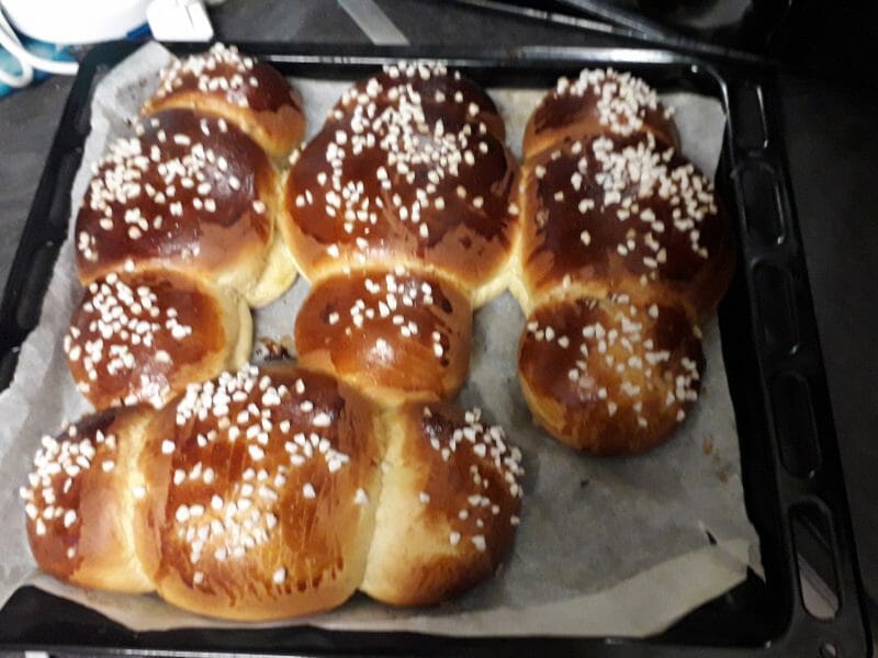 Cliquez pour zoomer ! Cougnou (coquille de Noël) Thermomix par Cyril