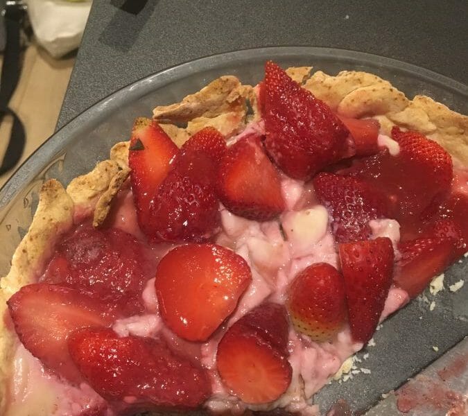 Cliquez pour zoomer ! Tarte aux fraises Thermomix par Hédiard