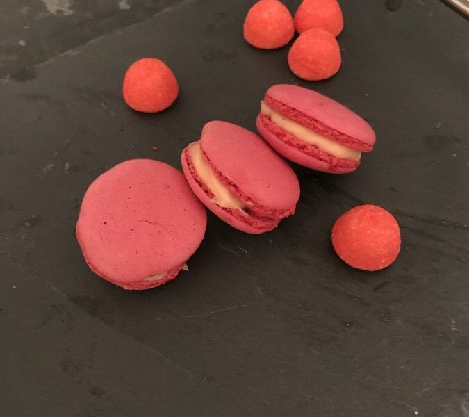 Cliquez pour zoomer ! Ganaches coco et fraise tagada pour macarons Thermomix par angel62116