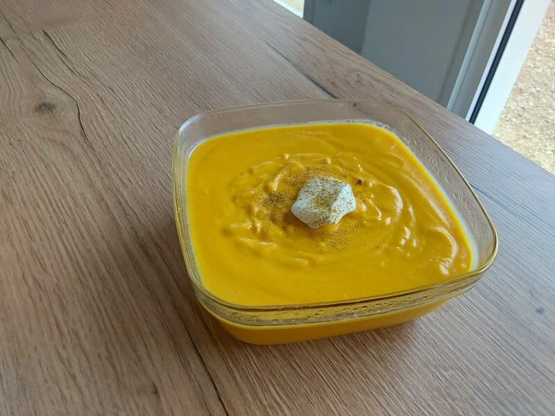 Cliquez pour zoomer ! Crème de carottes Thermomix par Sainsanclou