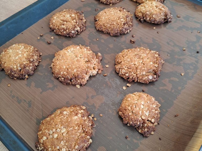 Cliquez pour zoomer ! Biscuits Anzac Thermomix par Sainsanclou