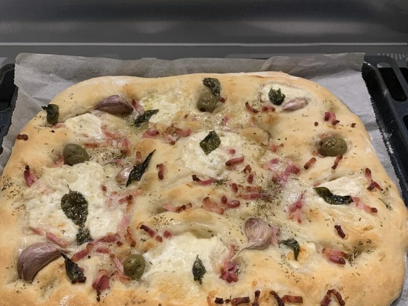 Cliquez pour zoomer ! Focaccia Thermomix par Maddy