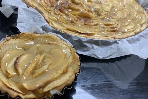 Cliquez pour zoomer ! Tarte pom’pote et caramel beurre salé Thermomix par Maddy
