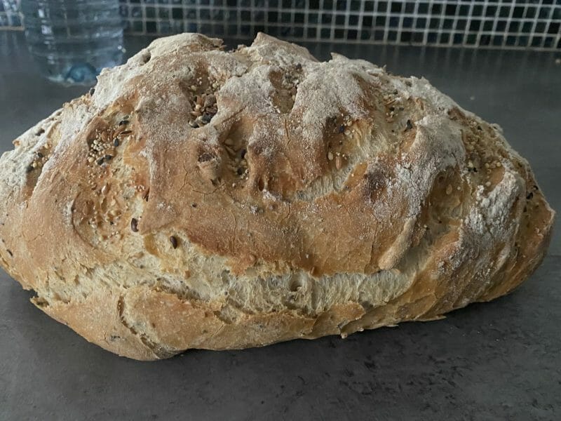 Cliquez pour zoomer ! Pain Cocotte Thermomix par Monpat