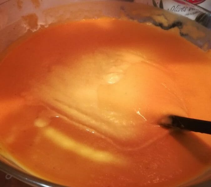 Cliquez pour zoomer ! Velouté de patate douce au lait de coco Thermomix par Elise_11