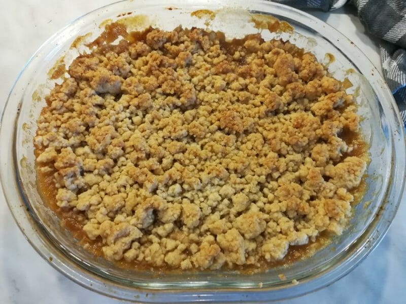 Cliquez pour zoomer ! Crumble aux Pommes Thermomix par Elise_11