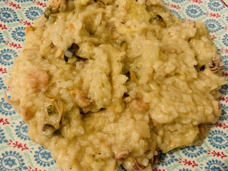 Cliquez pour zoomer ! Risotto courgettes et crevettes Thermomix par Angelique_21