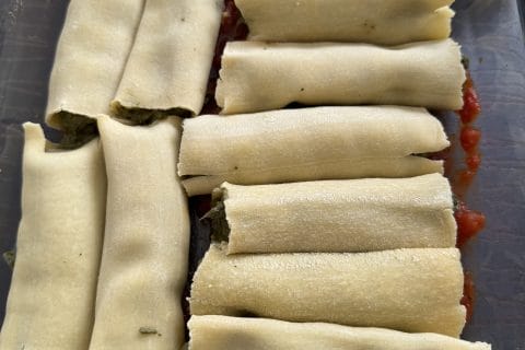 Cliquez pour zoomer ! Cannelloni ricotta et épinards Thermomix par lanolette