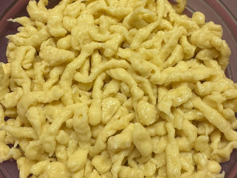 Cliquez pour zoomer ! Spaetzle Thermomix par lanolette