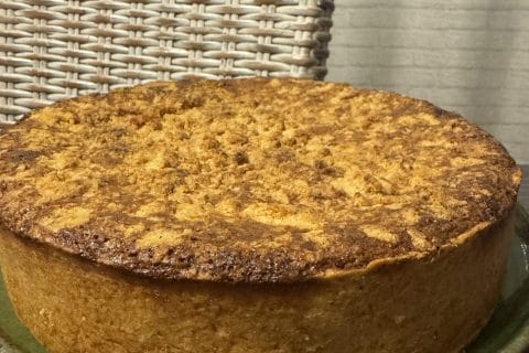 Cliquez pour zoomer ! Tarte aux pommes façon crumble Thermomix par lanolette