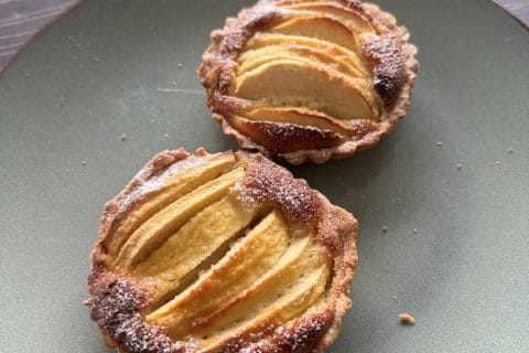 Cliquez pour zoomer ! Tarte normande aux pommes Thermomix par lanolette