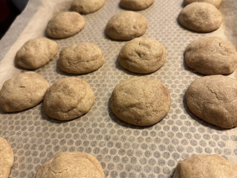 Cliquez pour zoomer ! Snickerdoodles – biscuits moelleux à la cannelle Thermomix par lanolette