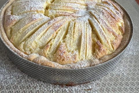 Cliquez pour zoomer ! Tarte normande aux pommes Thermomix par lanolette