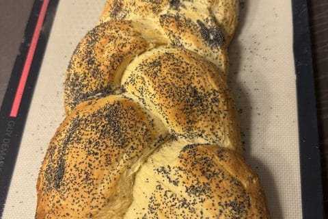 Cliquez pour zoomer ! Hallah – Pain brioché juif Thermomix par lanolette