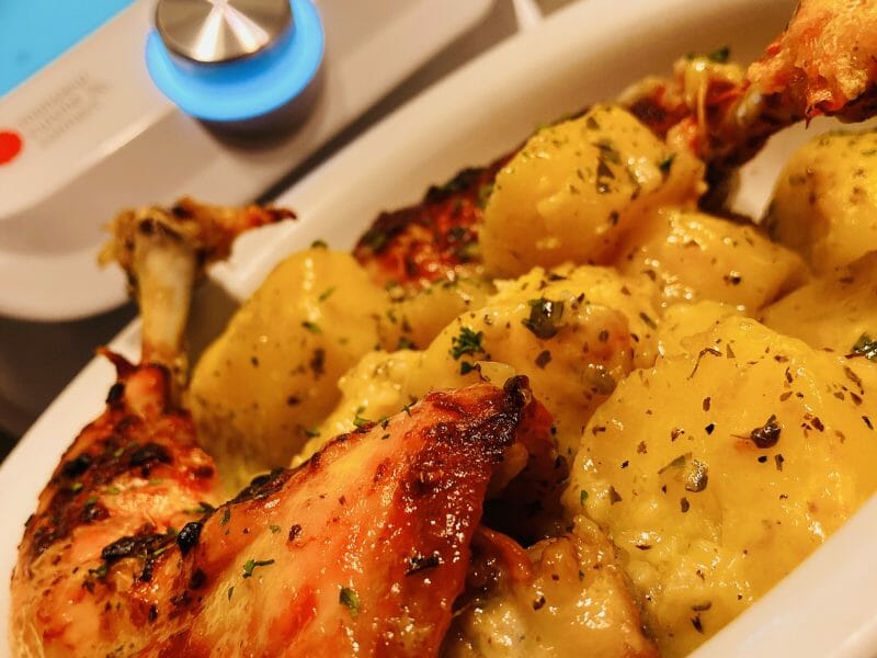 Cliquez pour zoomer ! Pollo al ajillo Thermomix par Stefanoide