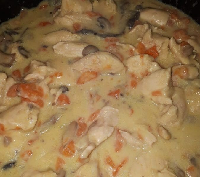 Cliquez pour zoomer ! Blanquette de poulet Thermomix par Calinence