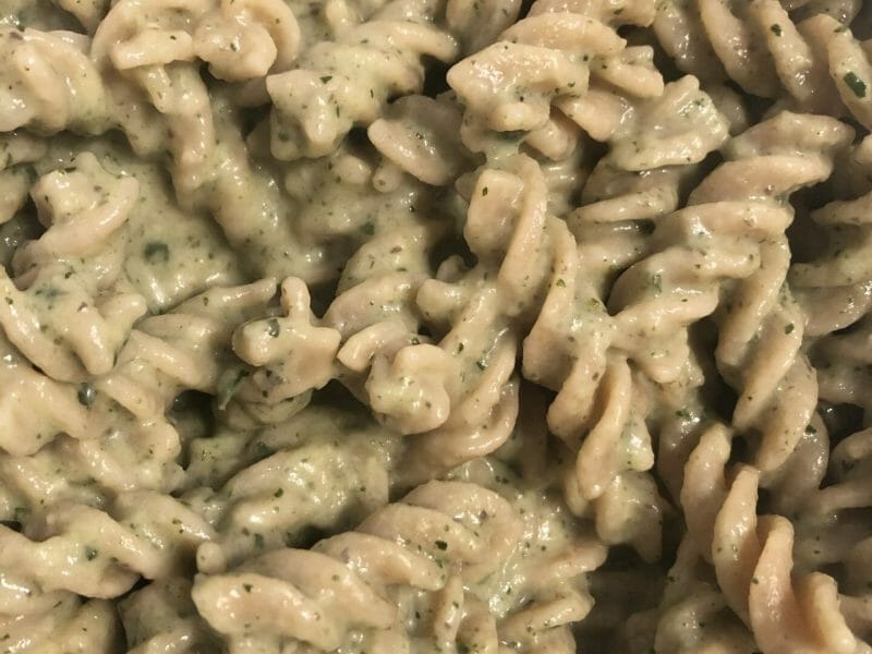 Cliquez pour zoomer ! Farfalle à la crème de courgettes Thermomix par Tiffany_Espo