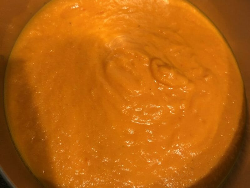 Cliquez pour zoomer ! Velouté de carottes et poivrons rouges Thermomix par Tiffany_Espo