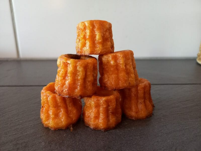 Cliquez pour zoomer ! Mini cannelés chorizo comté Thermomix par sjulien