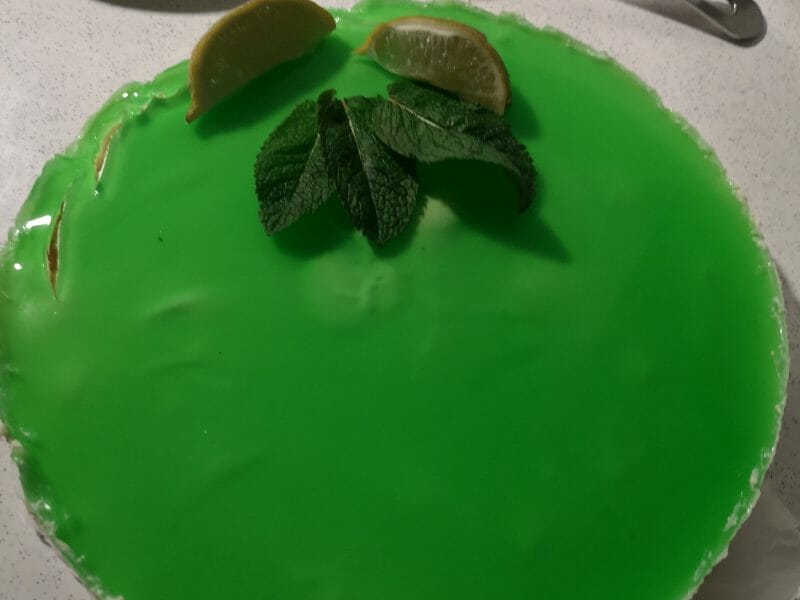 Cliquez pour zoomer ! Bavarois Mojito Thermomix par ktybd