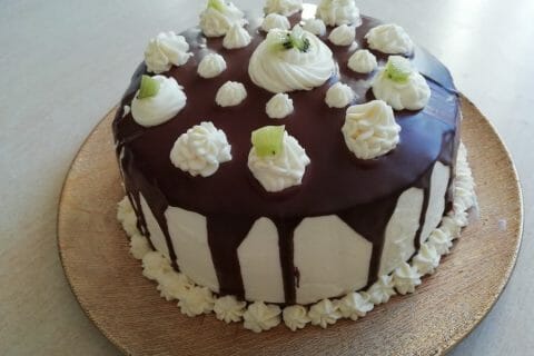 Cliquez pour zoomer ! Layer cake Kinder Bueno Thermomix par gwendo68