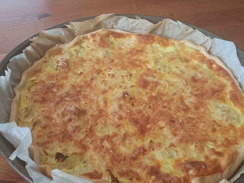 Cliquez pour zoomer ! Tarte au fenouil et saumon Thermomix par Delphine_39