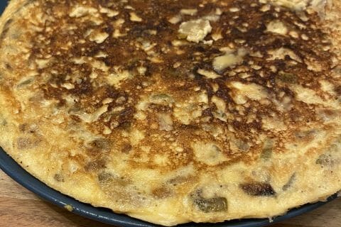 Cliquez pour zoomer ! Tortilla de courgettes Thermomix par Madge33